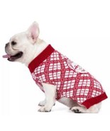 A Christmas Story Pet Dog Sweater Size XS XSmall  Red White Embroidered ... - $8.90