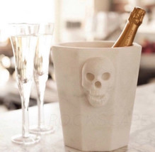 Skull - Bucket - Barware -Halloween Bucket - Bar Decor, Halloween Decor,... - $1,920.82 CAD