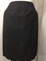 Talbots Women&#39;s Skirt Gray !00% Pure Wool Skirt Size 8 - £32.36 GBP