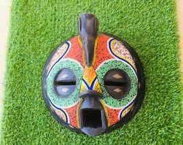 Wooden Mask,African decor, African wood mask,African mask.k,handcrafted  - £94.42 GBP