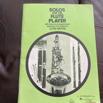 Solos For The Flute Player With Piano Accompaniment Moyse with supplement. - £11.15 GBP