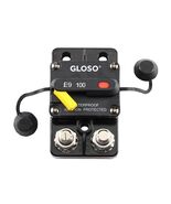 GLOSO 60A E9T Single Pole Thermal Circuit Breaker Manual Reset Automotive - $126.67 MXN