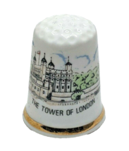 The Tower of London England Souvenir Collectors Bone China Thimble Home Decor - £8.06 GBP