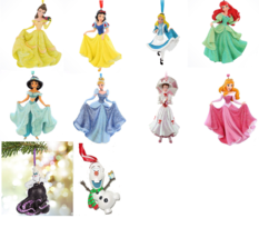 Disney Princess Villains Christmas Ornament Theme Parks New - £39.78 GBP