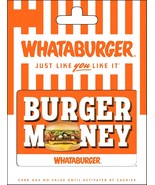 WHATABURGER RESTAURANT GIFT CARD 150 100 50 MOM FRIENDS EMPLOYEE WORK ME... - €51,34 EUR+