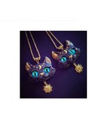 Cat Necklace, Pet Necklace, Cat Pendant, Cat Charm, Animal Necklace, Cat... - £16.57 GBP