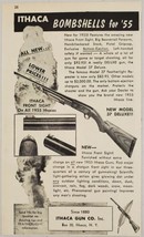 1955 Print Ad Ithaca New Model 37 Deluxe Shotguns with Front Sight Ithaca,NY - £9.41 GBP