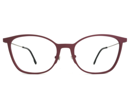Prodesign Denmark Eyeglasses Frames 4387 c.3821 Grey Burgundy Red 53-18-140 - £74.34 GBP