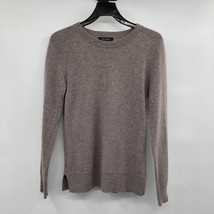 Ann Taylor Sweater Womens XS Used 100% Cashmere Pullover Brown - £15.75 GBP
