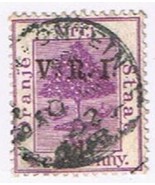 Stamps South Africa Orange Free State 1900  VRI Overprint 1d on 1p Lilac... - $1.37