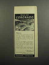 1952 Hotel del Coronado Ad - Have a barrel of fun at this famous resort - £14.78 GBP