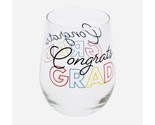 Greenbrier “Congrats GRAD” 16.8 oz Inspirational Seamless Bear/Wine Glass - £11.59 GBP