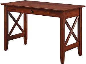 AFI Lexi Desk with Drawer, Brown, Multipurpose Desk - $274.99