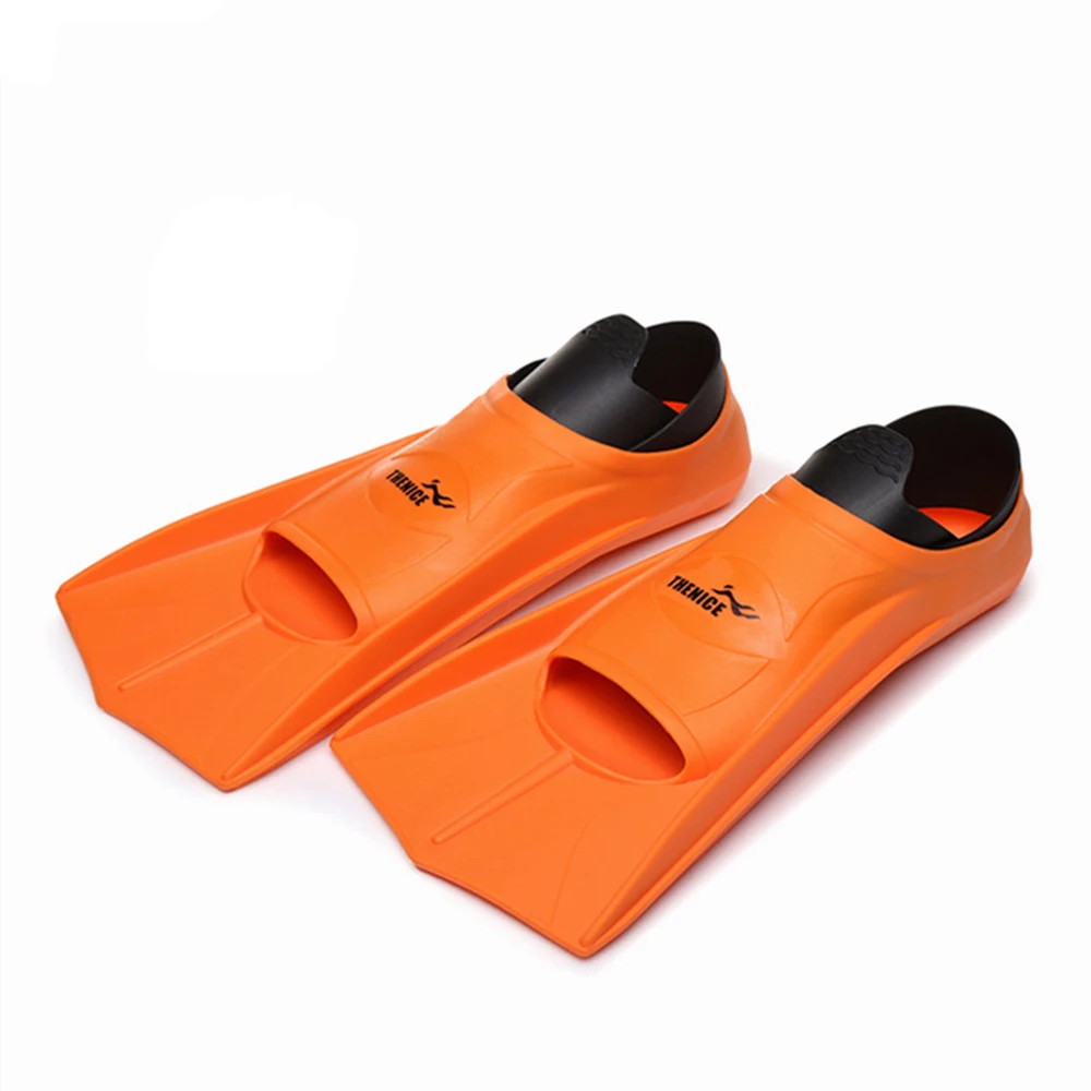 Sporting 2022 Adult Professional Swimming Training Silicone Short Fins Men And W - £38.49 GBP