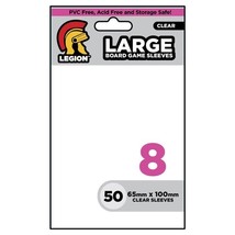 Legion Supplies Deck Protector: Board Game Sleeve: Large #8 (50) - $10.38