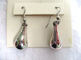 Anne Klein Teardrop Shape Dangle Earrings NEW Surgical Steel Post Made i... - £11.92 GBP