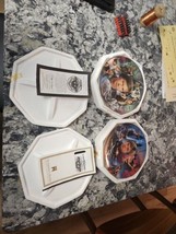 Star Wars Heroes &amp; Villains Hamilton Plate Collection Han Solo &amp; Luke Sk... - $21.78