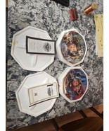 Star Wars Heroes &amp; Villains Hamilton Plate Collection Han Solo &amp; Luke Sk... - €18,77 EUR
