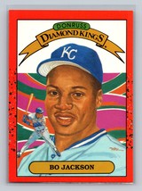 Bo Jackson #1 Diamond Kings 1990 Donruss Kansas City Royals - £1.57 GBP