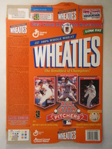 Empty Wheaties Box 1997 18oz All Star Pitchers Nomo Maddux Cone [Z202h6] - $7.17