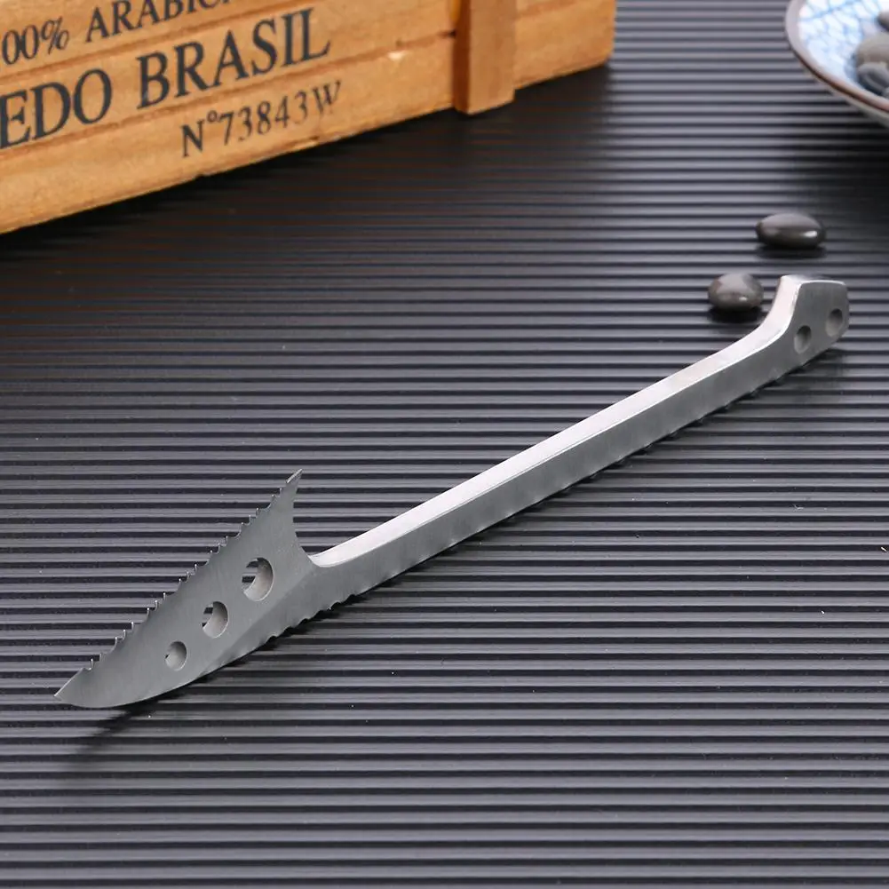 R tool stainless steel fish scaler harpoon multi functional edc survival gadgets with k thumb200