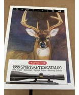 1988 REDFIELD RIFLE SCOPE CATALOG, REDFIELD SPORTS OPTICS - $19.81 CAD