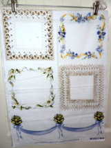 Martha Pullen Fabric Panel 8 squares - $4.45