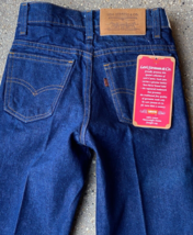 Levis 1982 Student Fit Straight Leg Jeans 25 X 32 Talon New 709-0216 - £38.98 GBP