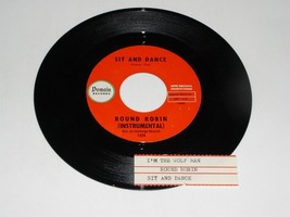 Round Robin I&#39;m The Wolf Man Sit And Dance 45 Rpm Record Domain Juke Box Strip - $999.99