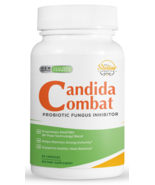 Candida Combat, probiotic fungus inhibitor-60 Capsules - £31.72 GBP