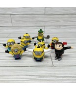 Despicable Me Minions Rise Of Gru McDonalds 9 pc Lot Figures Toppers 201... - £14.78 GBP