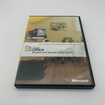 Genuine Microsoft Office Student and Teacher Edition 2003 Complete with Key - $9.89