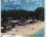 The Beach Inn Brochure &amp; Locker Tickets Paradise Island Nassau Bahamas - $25.74