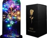 Mother&#39;s Day Gifts for Mom Her Wife, Galaxy-Artificial Rose-Flowers-Fore... - £18.26 GBP