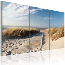 Stretched canvas landscape art summer is waiting tiptophomedecor thumb200