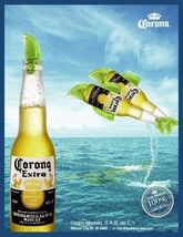 Corona Extra Light Imported Beer Advertising Metal  Sign 8x12in  Coors 11 - $34.72 CAD