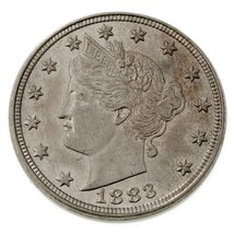 1883 Sans Centimes 5C Liberty Nickel En Bu État, Beau Luster - $52.44