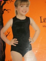Halloween Costume Child Black Leotard Dance Ballet Gymnastics Girls Smal... - £10.23 GBP