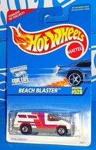 Hot Wheels 1996 Mainline Release #528 Beach Blaster Van White w/ BWs India Base - £2.39 GBP