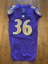 Baltimore Ravens Tavon Young Game Issued Jersey Color Rush - £399.66 GBP