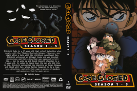 DVD ~ Detective Conan Case Closed Complete Season 1 2 3 4 5 ~ English Dubbed - £47.20 GBP