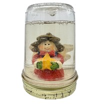 Handcrafted Christmas in a Jar 4 x 3 Christmas Angel in Snow - £13.23 GBP
