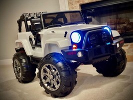 Electric 12V Battery Kids Ride On Car Toy Jeep USB Bluetooth Remote Control - $341.85