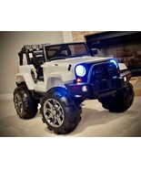 Electric 12V Battery Kids Ride On Car Toy Jeep USB Bluetooth Remote Control - $442.49 CAD
