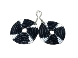 African Maasai Beaded Ethnic Tribal Earrings - Handmade in Kenya 39 - $9.99