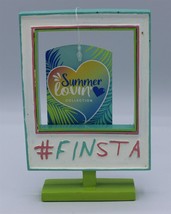 Top Fin #Finsta Frame Summer Aquarium Decoration Fish tank Decor Parody Insta - £5.35 GBP