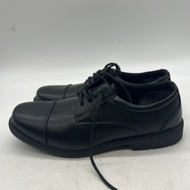George Mens Black Leather Dress Shoes Size 10  - $16.83