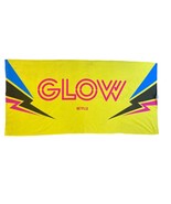 Netflix Glow Show Series Promo Beach Towel Cotton Blend Ran 2017-2019 &#39;8... - $22.57