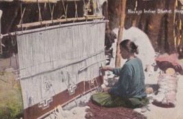 Navajo Indian Blanket Weaver 1911 Lordsburg New Mexico NM Postcard D29 - £2.39 GBP