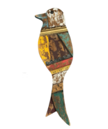 Rustic Salvaged Wooden Bird Wall Art Decor 18&quot; Hanging Handmade Recycled... - $24.90 CAD